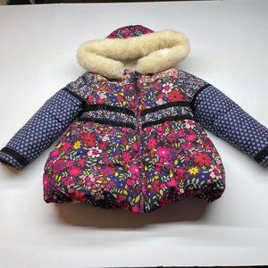 Desigual Girls Jacket, Colorful Multi-color print Size 3-4